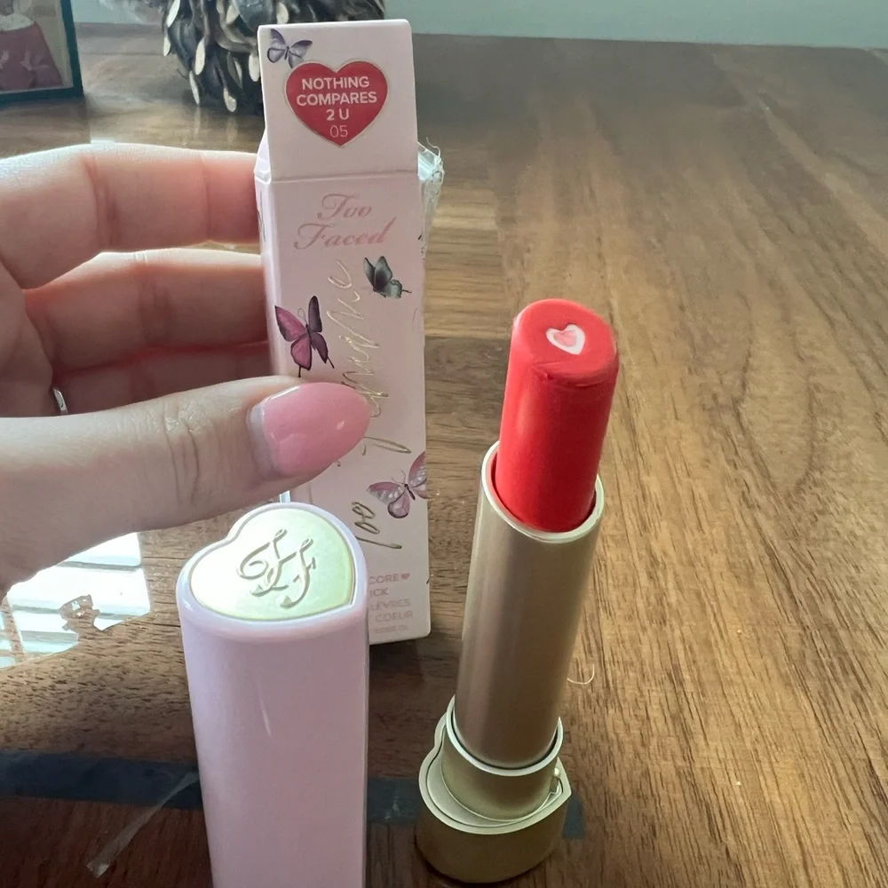 Too Faced Too Femme Heart Core Lipstick Nothing Compares 2 U